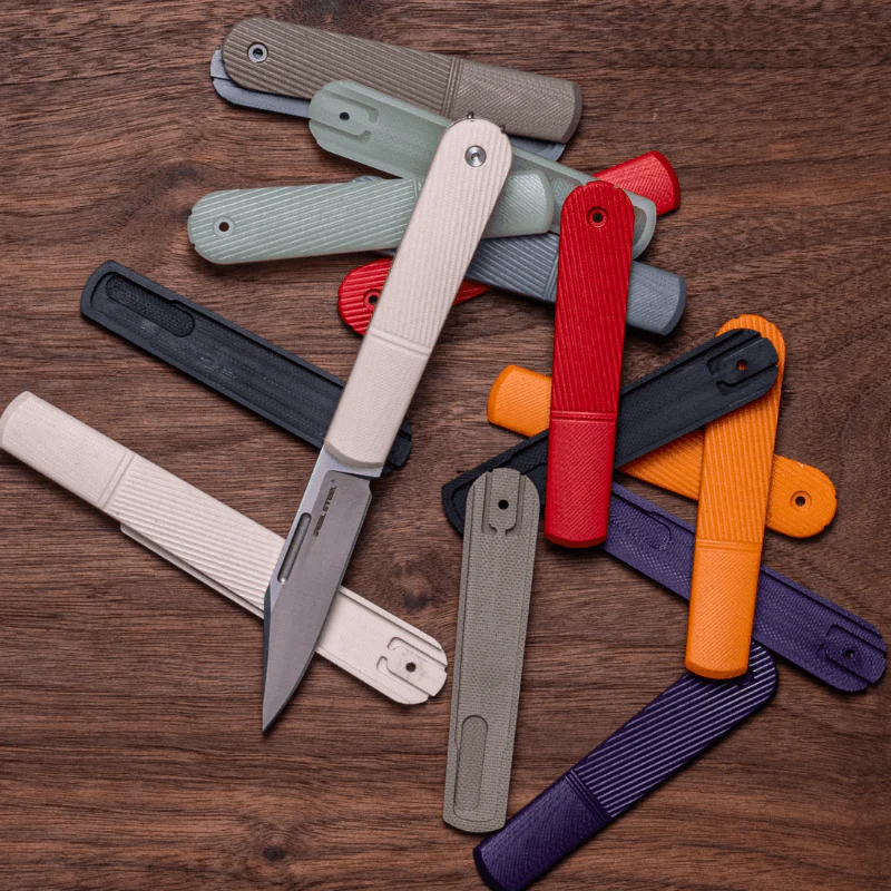 Real Barlow RB-5 Clip Point | Interchangeable Scales - Image 7