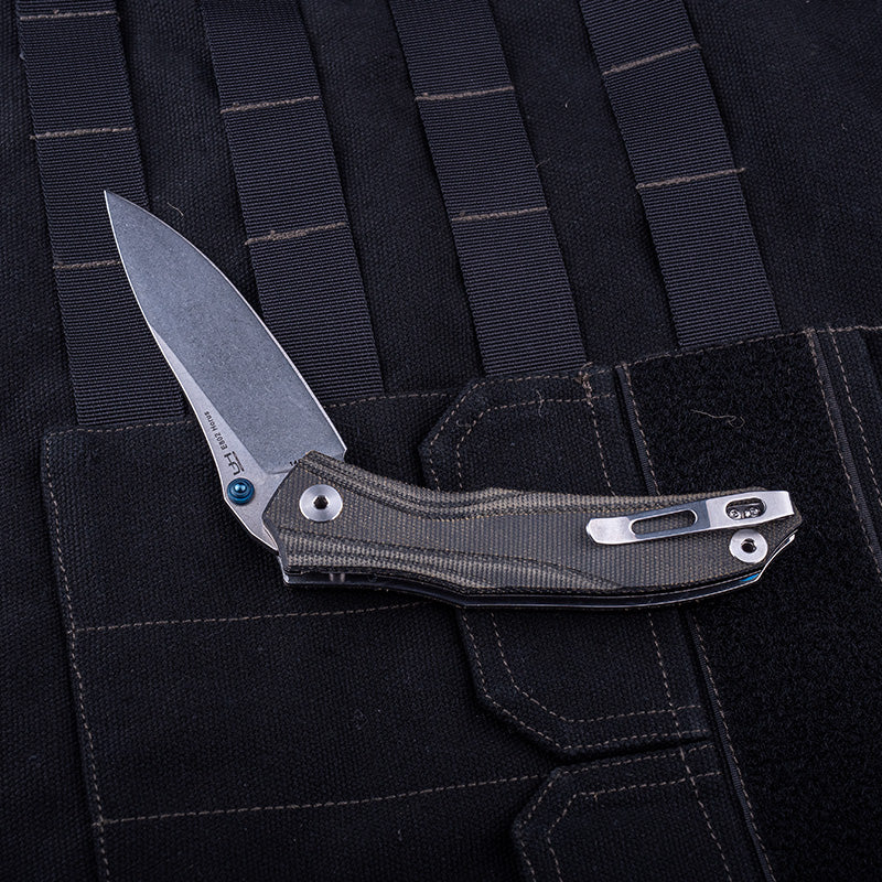 E802 Horus | Grey Micarta - Image 5