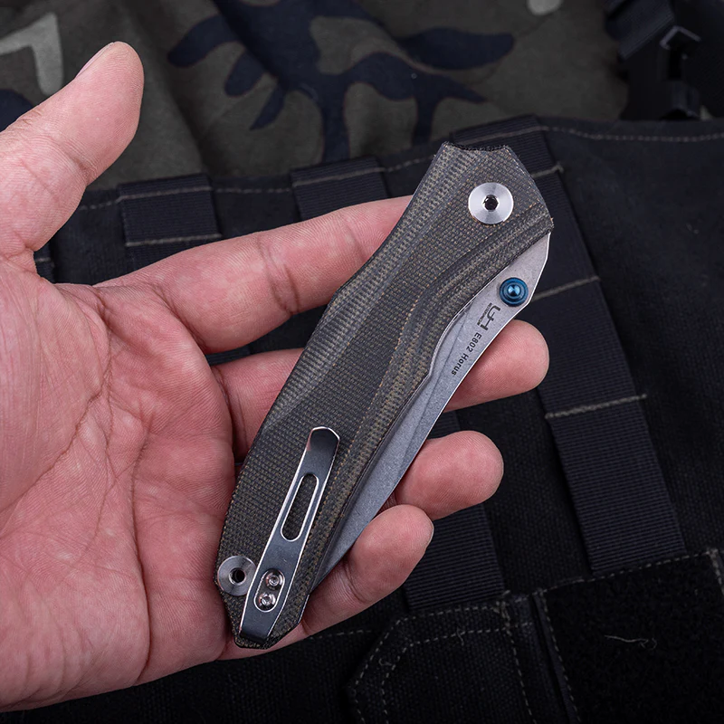 E802 Horus | Grey Micarta - Image 6