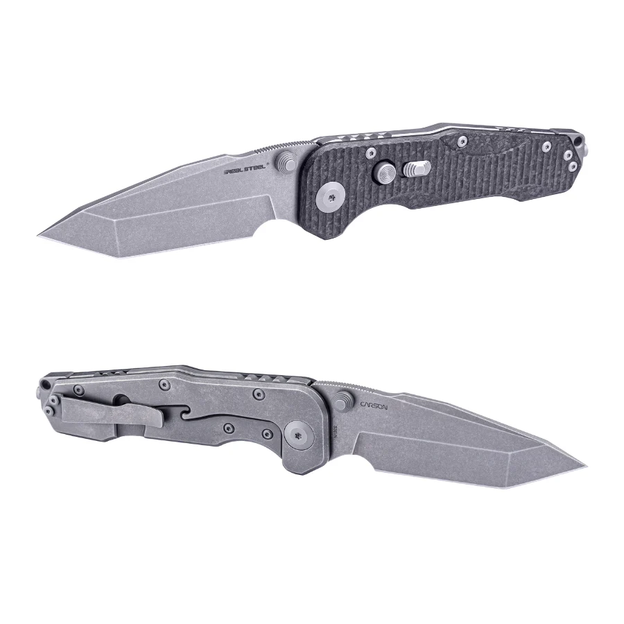 Evolution | S35VN | Titanium & Carbon Fiber - Image 12
