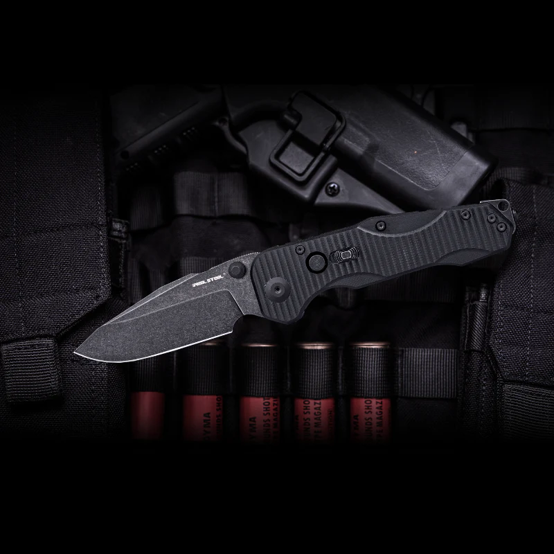 Evolution Ironclad | D2| Steel Frame & G10 | Blackwashed - Image 3