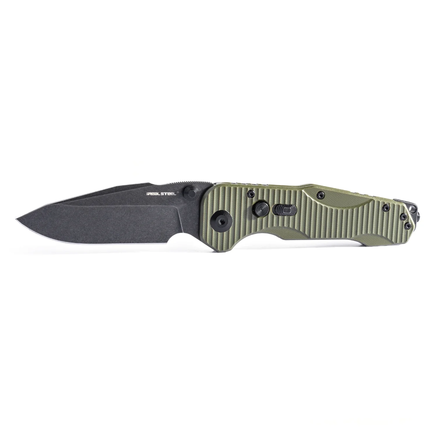 Evolution Ironclad | D2| Steel Frame & G10 | Blackwashed - Image 9