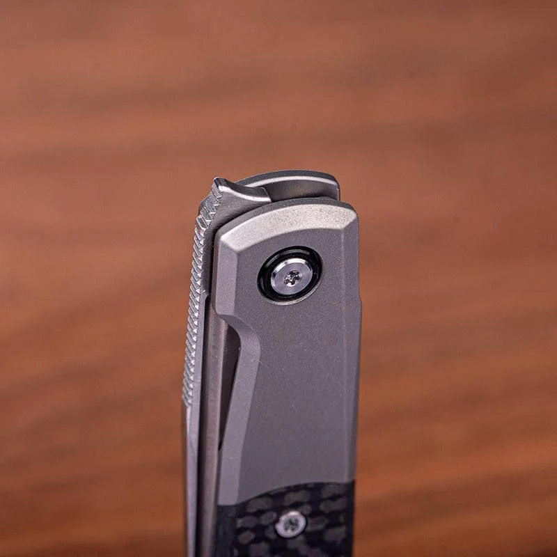 Real Barlow RB-7 | S35VN | Titanium & Fatcarbon - Image 4