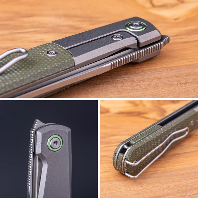 Real Barlow RB-7 | S35VN | Titanium & Inlay - Image 14