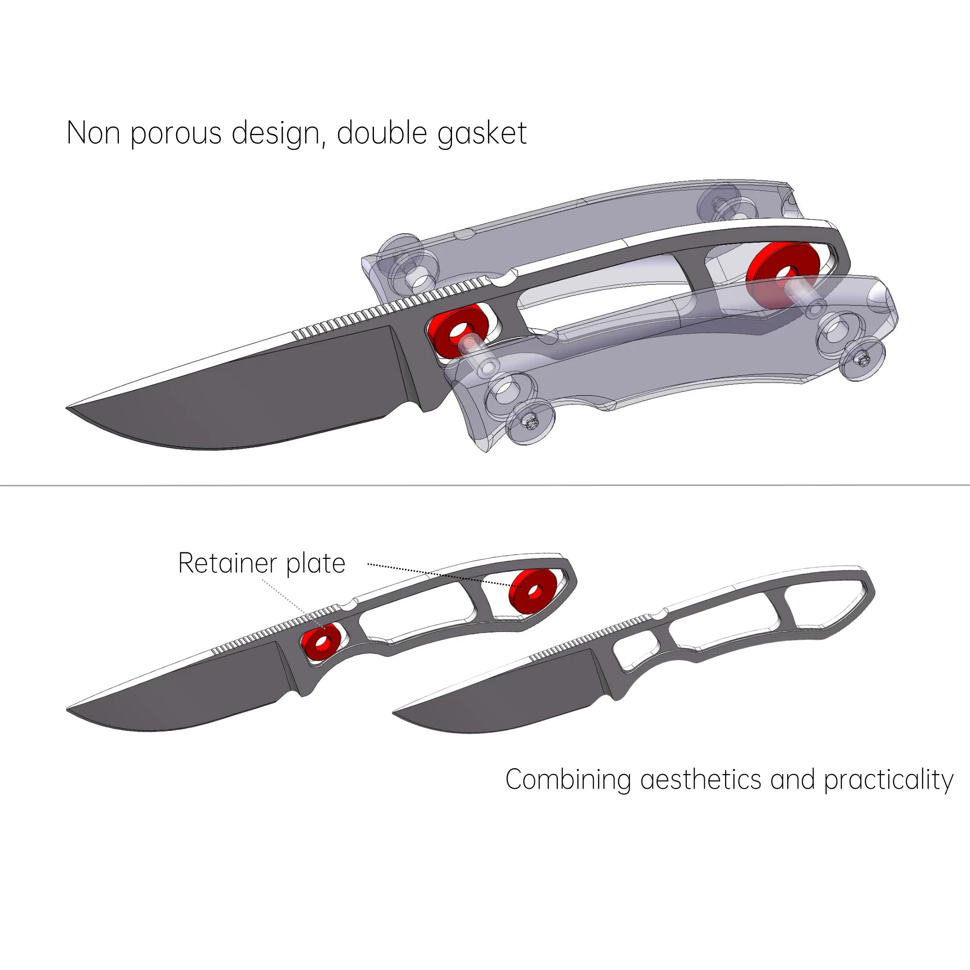 Receptor | Fixed EDC knife | 14C28N - Image 11